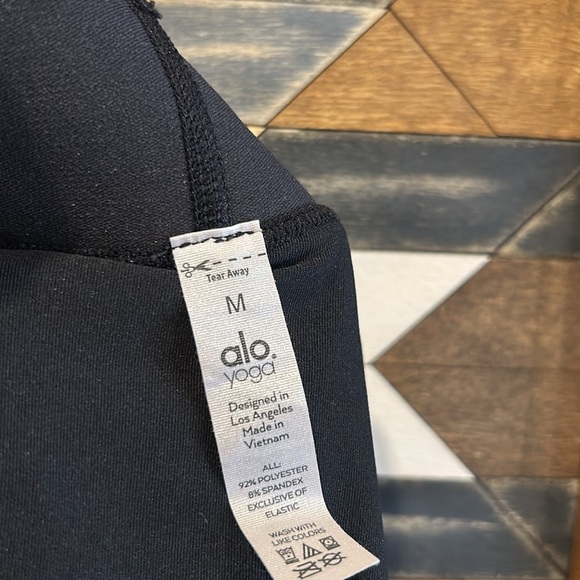 ALO Yoga Aces Tennis Skirt Black Medium EUC - Picture 7 of 7